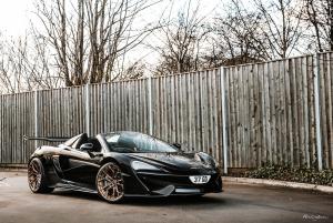2019 McLaren 570S Spider on Brixton Forged Wheels (PF10 Duro Series)